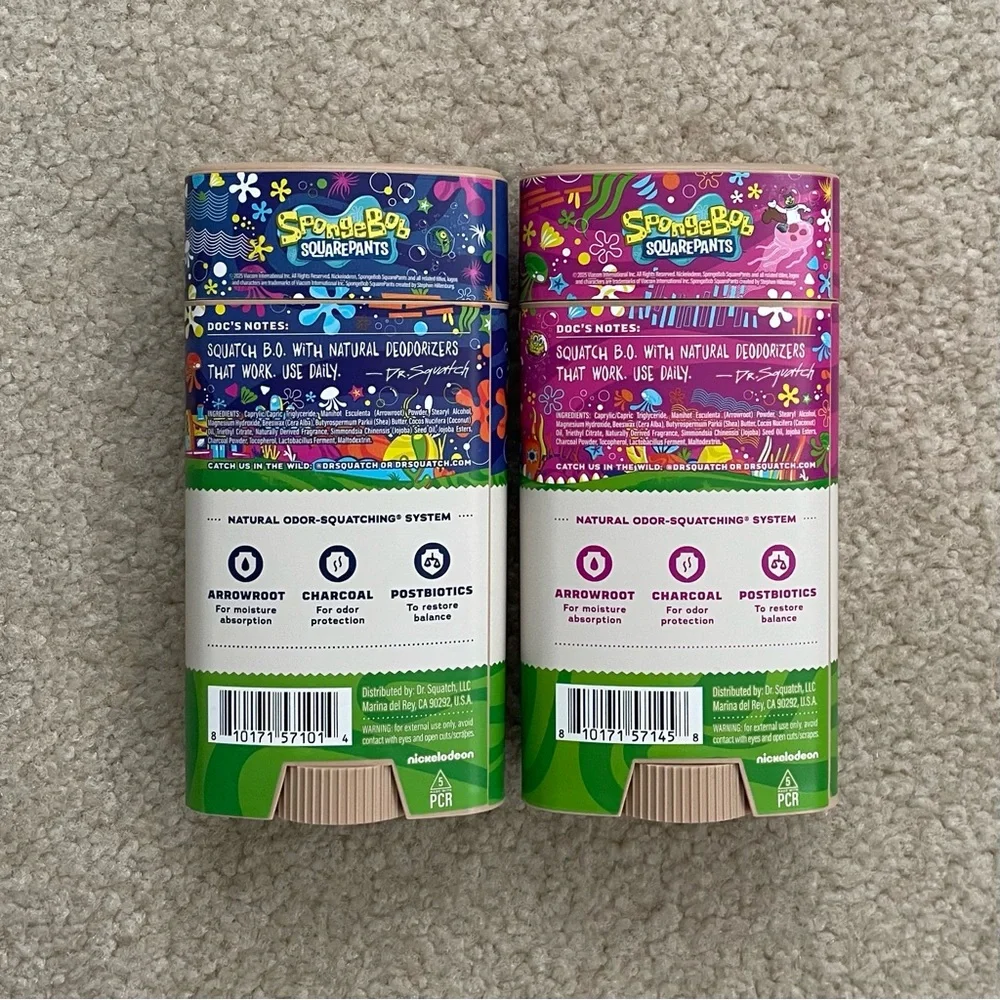 Dr. Squatch Nautical Nonsense, Sea Star Shenanigans Bricc Soap + Deodorant Set